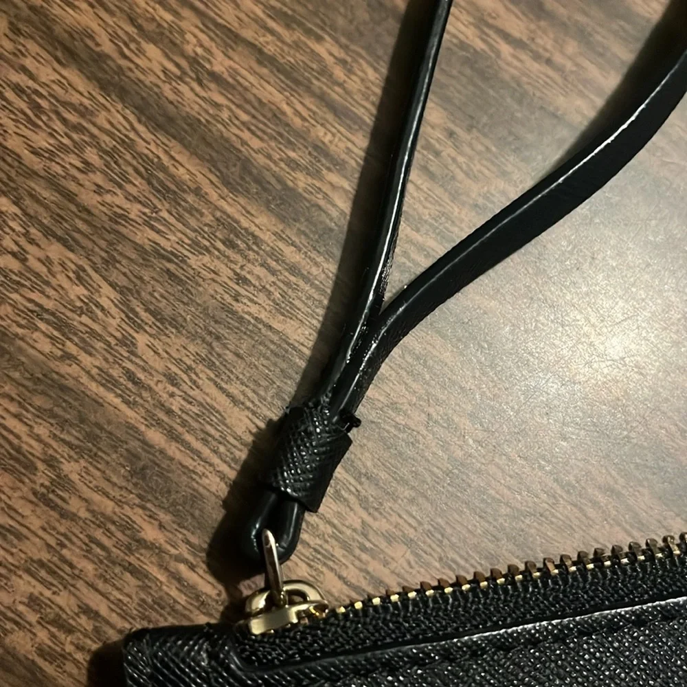Kate Spade Black Wristlet Wallet
